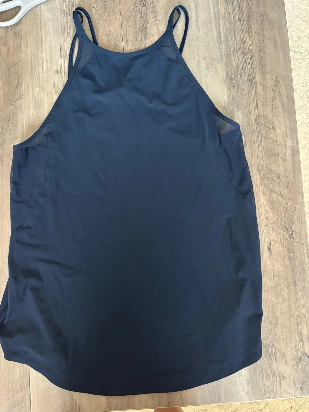 lululemon athletica Navy Double-Strap Racerback Tank